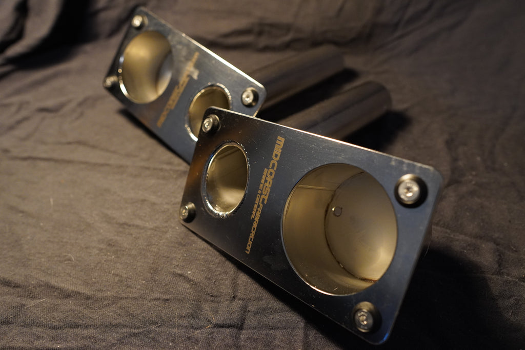 Midcoast Stainless Cup & Rod holder (Pair)