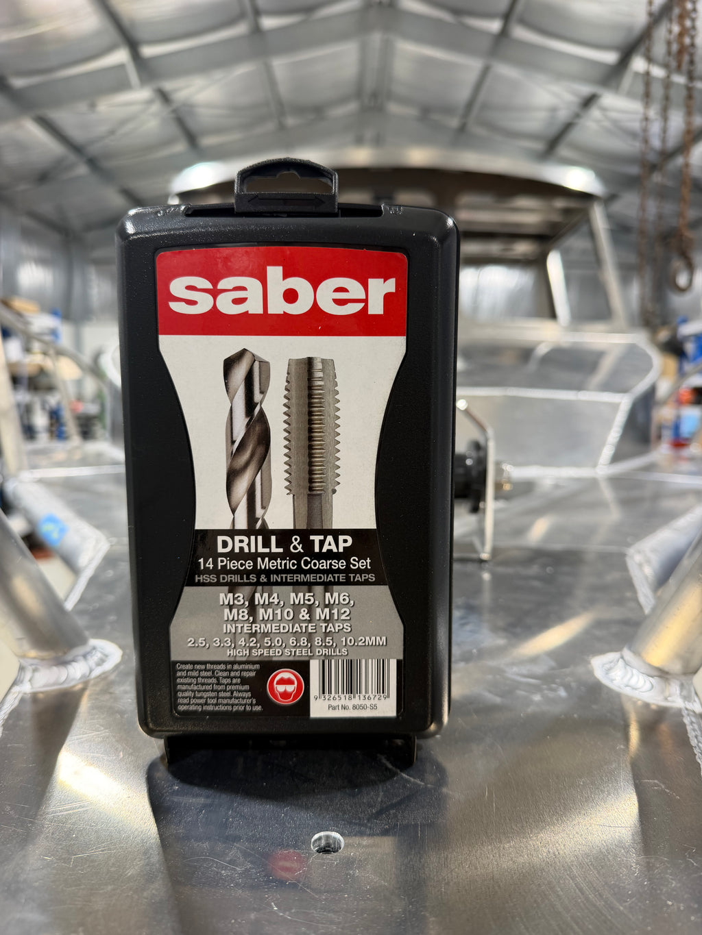 Saber S5 Drill and Tap Set - Metric Coarse