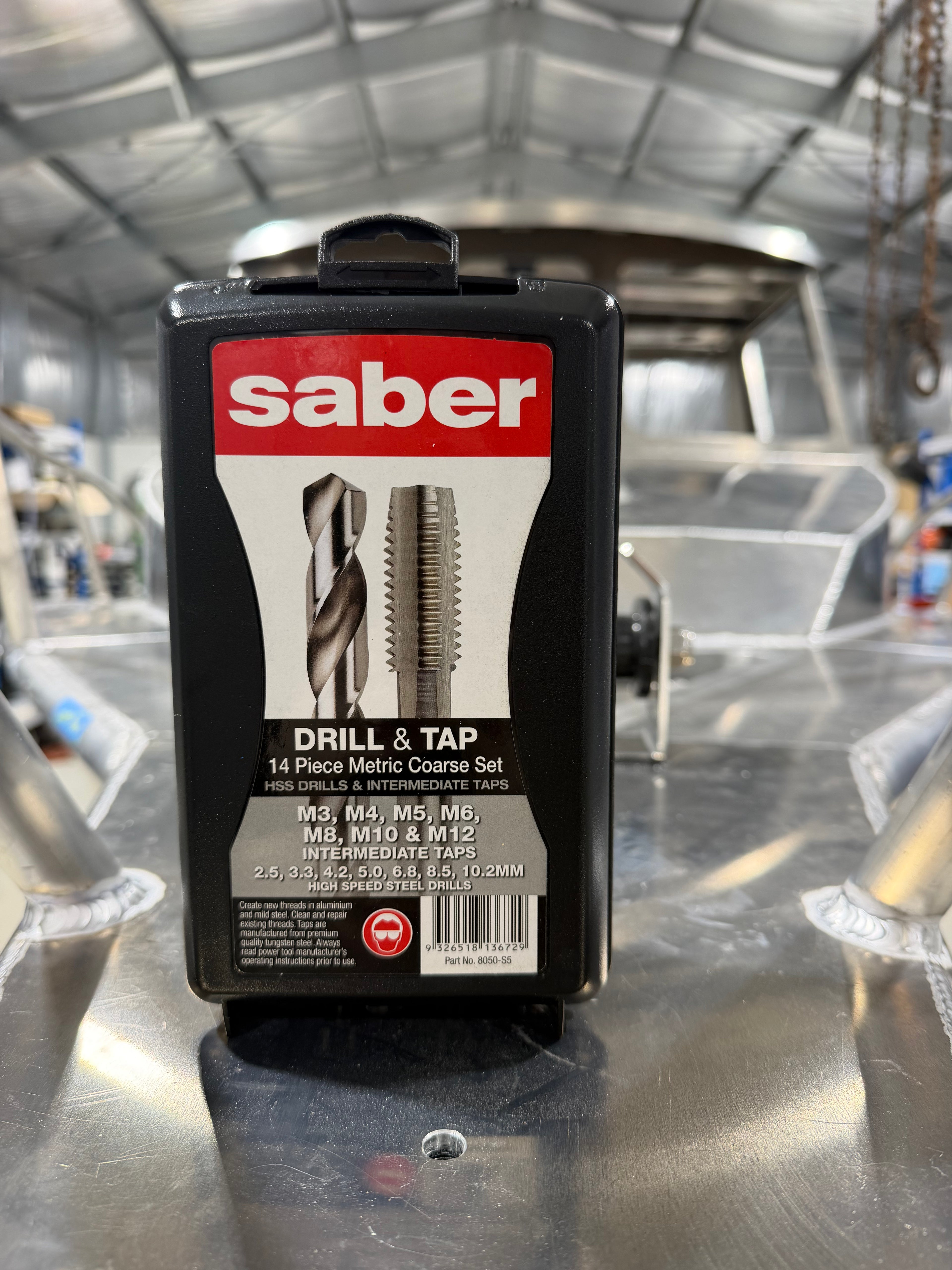 Saber S5 Drill and Tap Set - Metric Coarse