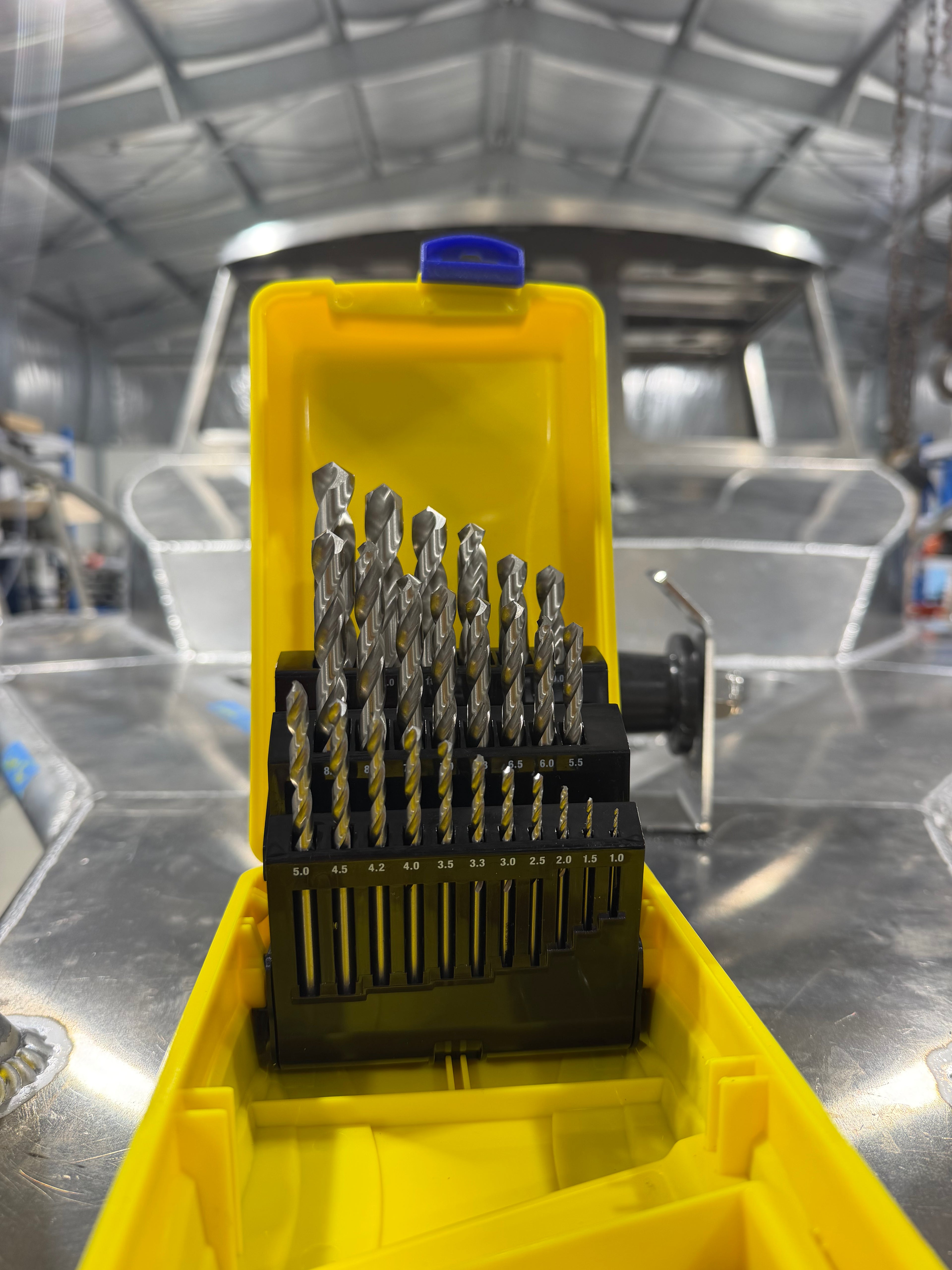 25 Piece Bright HSS Jobber Drill Set