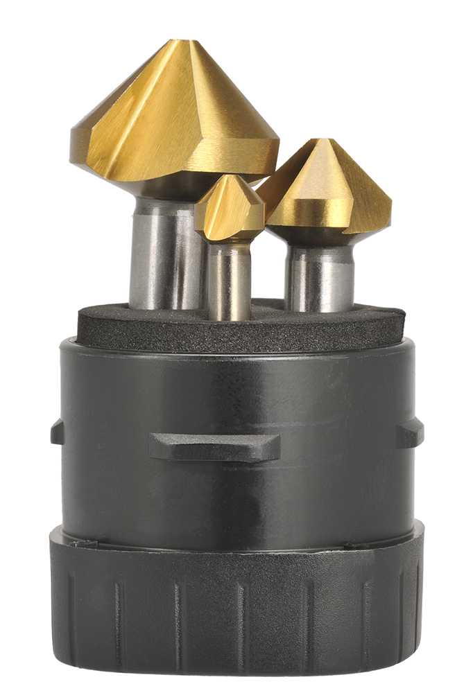 Countersink Set TiN Coated