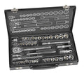 45 Piece 1/4" and 3/8" Drive Metric & Imperial Socket Set